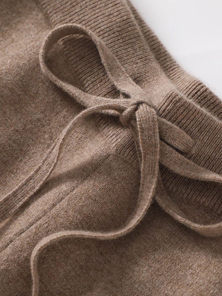 Viana - Wide-Leg Cashmere Pants