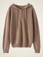 Adelise - Zip-Up Cashmere Hoodie