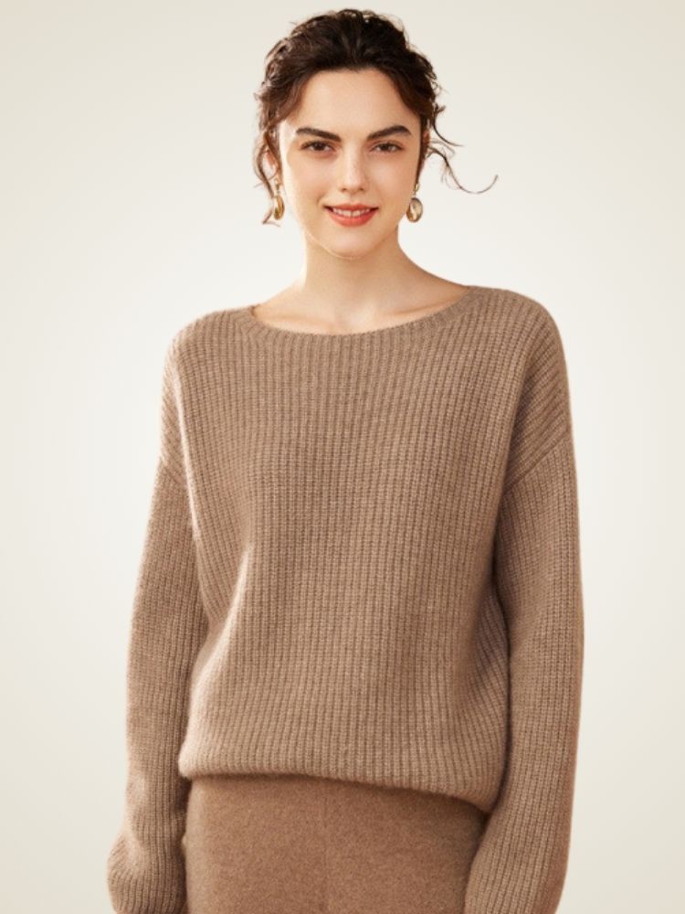 Elowith - Ribbed Cashmere Sweater