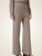 Arley - Wide-Leg Cashmere Pants