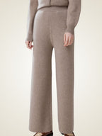 Arley - Wide-Leg Cashmere Pants