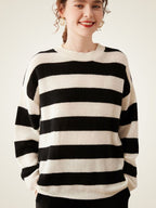 Olaria - Striped Cashmere Crewneck
