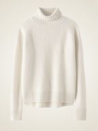Melina - Ribbed Cashmere Turtleneck
