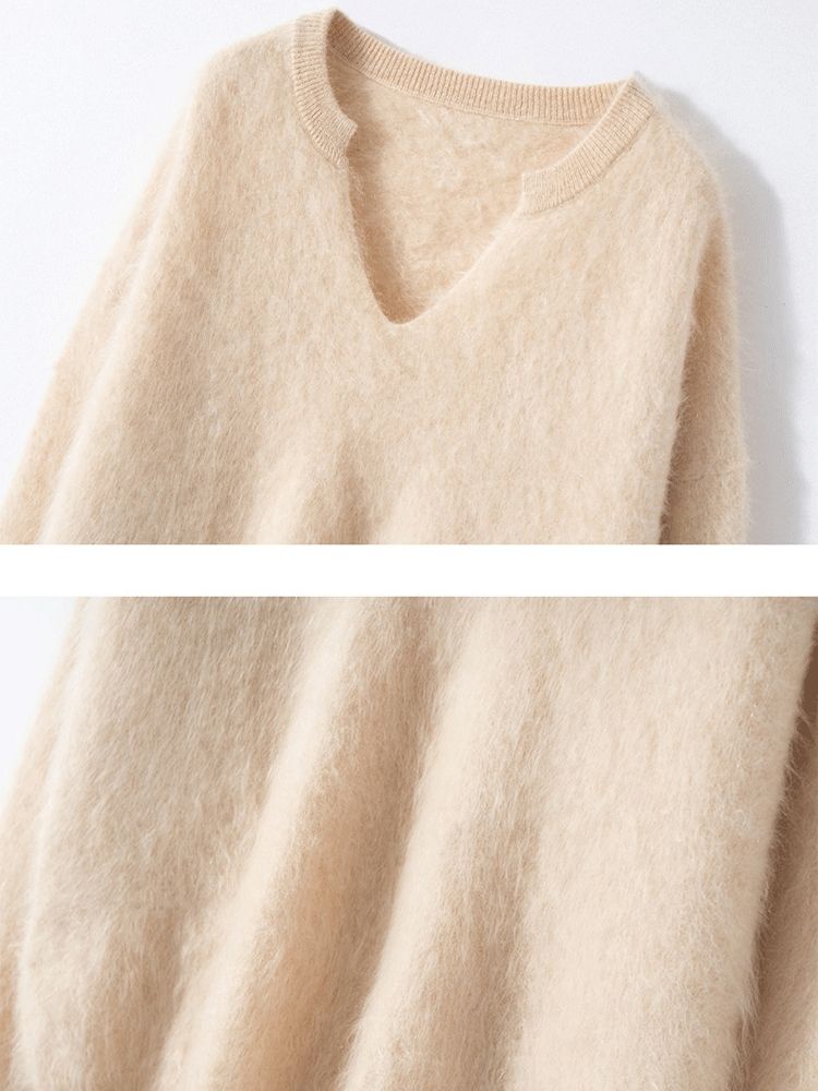 Cerella - V-Neck Cashmere Jumper