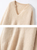 Cerella - V-Neck Cashmere Jumper