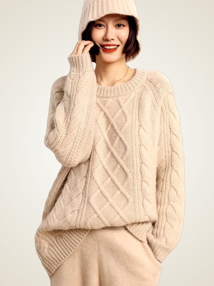 Erin - Crewneck Cashmere Sweater