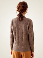 Sophie - Mock Neck Cashmere Sweater